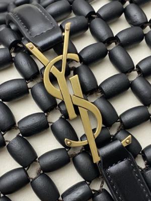 wholesale quality ysl le 5a7 black with golden hardware hobo